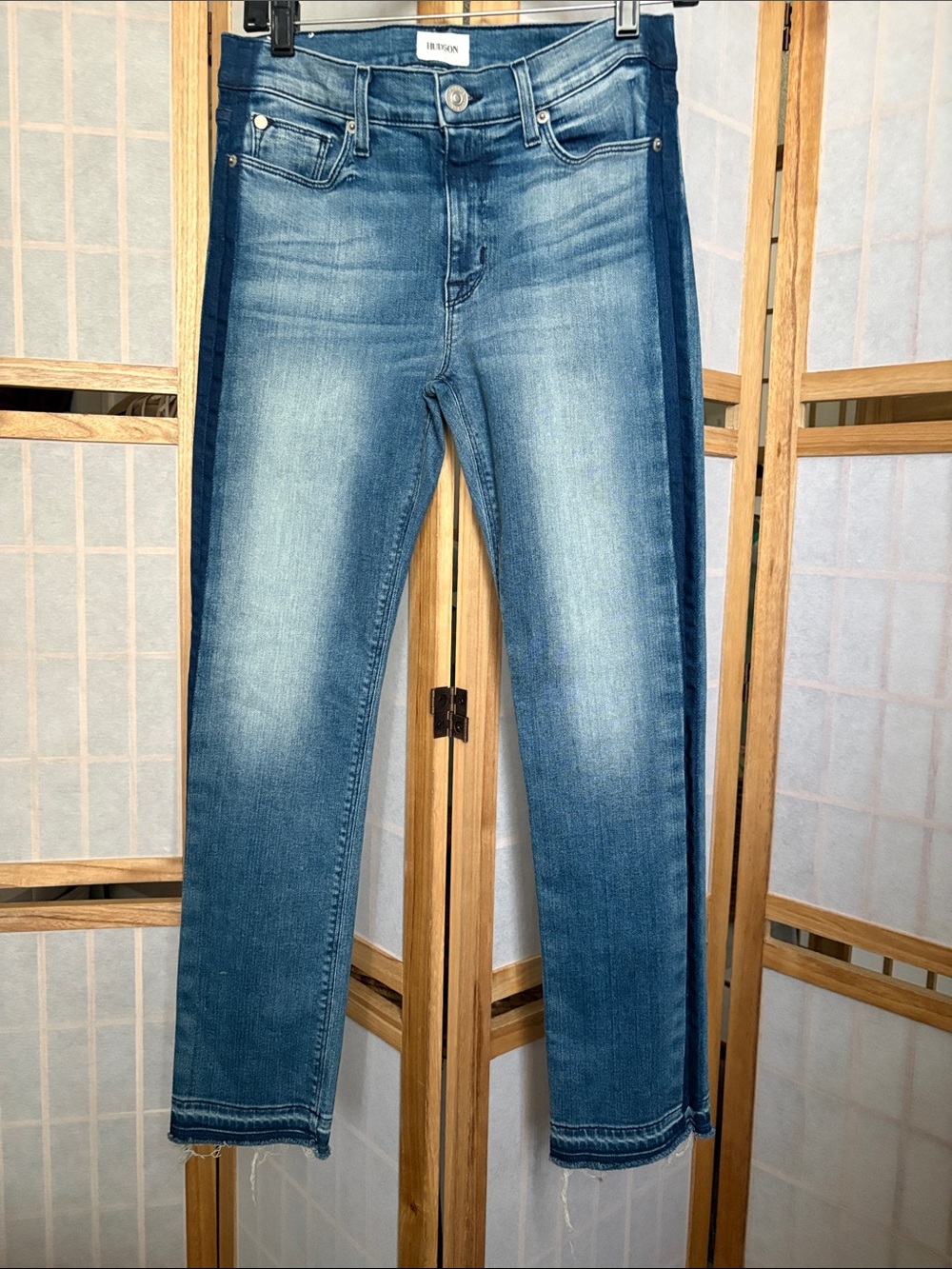 Hudson Tilda Mid-Rise Crop Cigarette Jeans Size 27
